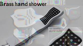 Juno Marina Multi Function Stainless Steel Ceiling Mount Shower Head And Hand Shower