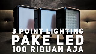 Review Lampu LED Kamera Murah - LD160 Video Lighting