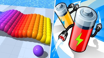 Satisfying Mobile Games 2023 - Canvas Run, Battery Run, Giant Rush, Sandwich Runner, Pop It...