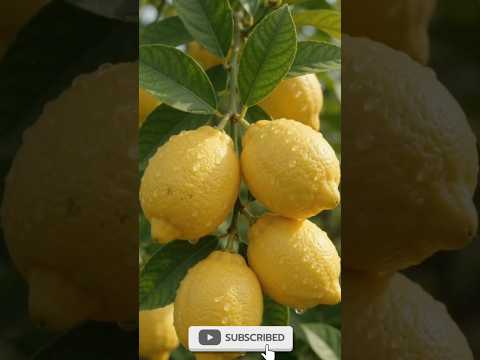 🍋 Amazing Lemon Tree! 🌿 | Look at These Huge Fresh Lemons Growing Together 😱🔥