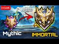 Shorts | IMMORTAL PUSH in Darksystem | MLBB Live
