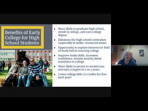 Early College Virtual Presentation by University of Maine System 2022