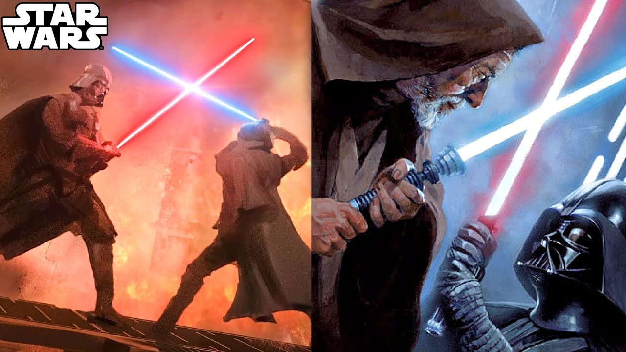 Does Obi-Wan Dueling Darth Vader Break Star Wars Canon | Obi-Wan Kenobi ...