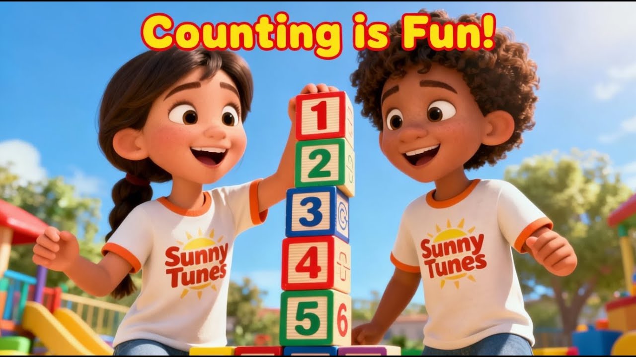 Counting is Fun | | Numbers Dance Rhyme | Fun Preschool Learning Song ...