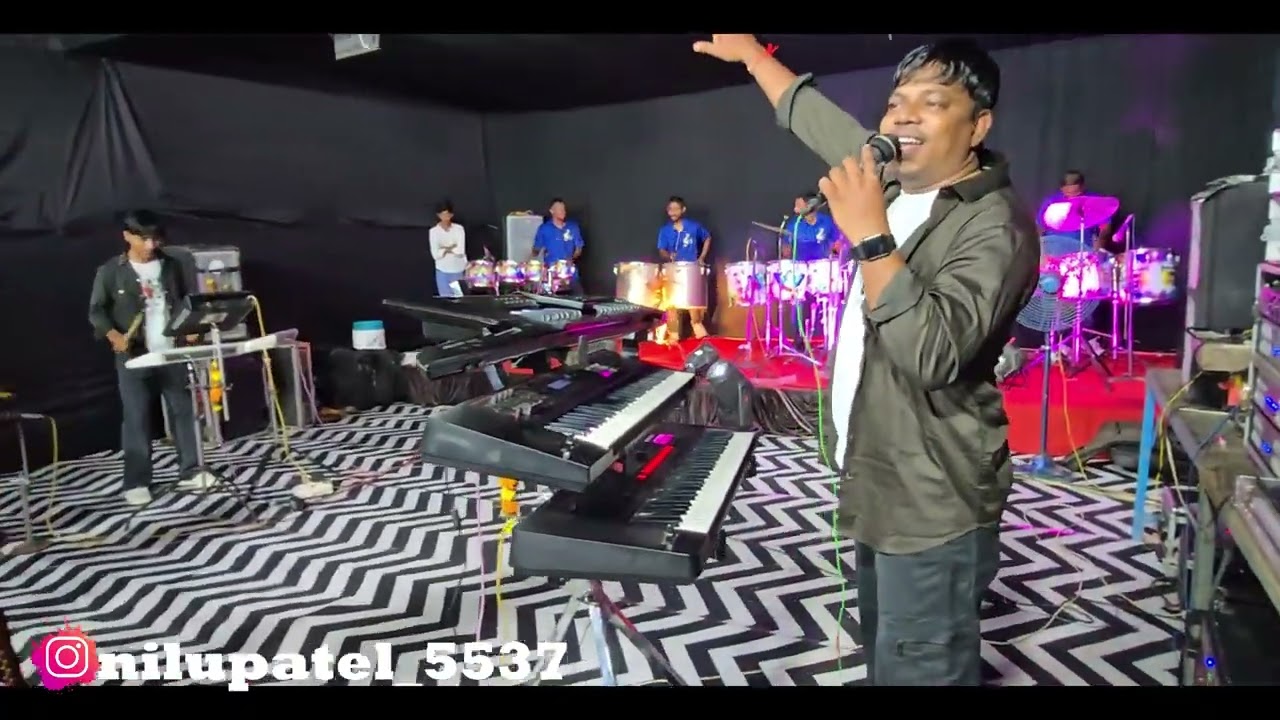 હિંગરાજ માતા મંદિર દમણ ડાભેલ || garba mix song || nilu orchestra khadki 