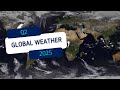 Global weather April - June 2025