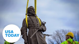 Last public Confederate statue, General A.P. Hill, removed from Richmond | USA TODAY