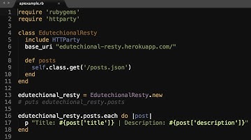 HTTParty class method examples
