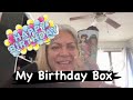 My Birthday Box from @The FoodCat subscription box,birthday subscription box review