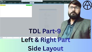 Tally TDL Course Part-9 | Left Part & Right Part Ka Use | Side Layout in Tally TDL (Hindi)