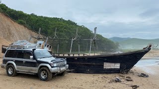 MITSUBISHI PAJERO / Бухта Дубовая/ Милоградово/ Олений бор/ река Маргаритовка /Ленд крузер80..