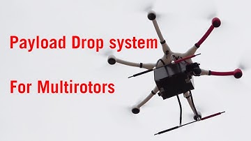 KUA payload drop system for drones