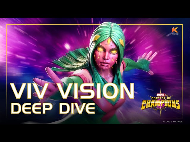 DEEP DIVE : VIV VISION  Marvel Contest of Champions 