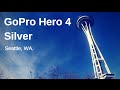 GoPro Hero4 Silver Footage from Seattle Washington
