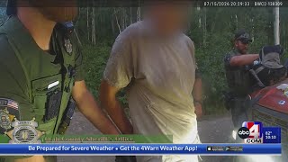 WATCH: Bodycam footage shows arrest of man who allegedly started Timp Fire