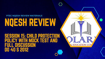 NQESH Review Session 15: Child Protection Policy With Mock Test and Full Discussion