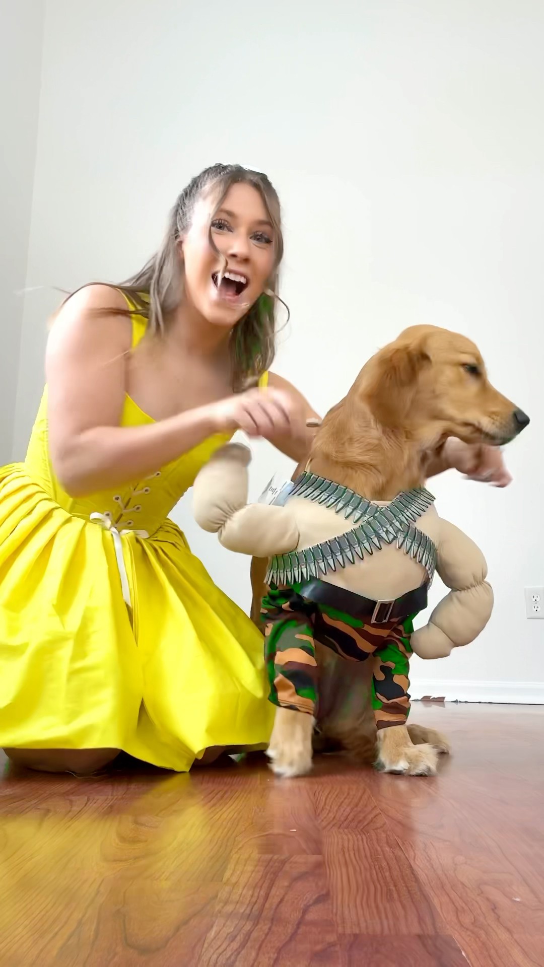 Her First Costume ?