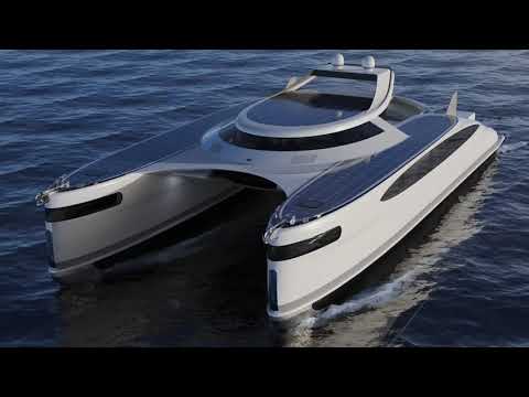 Video: EGO Catamaran Mega-Yacht är En Båtälskares Dröm