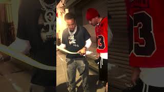 WATCH: Gherbo try to figure out the new COLOR MONEY BELT!! $100k GOLD!! #elite #fyp #gherbo Wealth