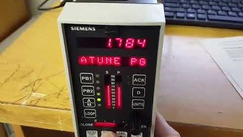 Siemens Moore 353 auto tuning