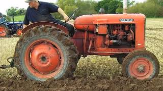 Nuffield Universal 3 Tractor With Ransomes Plough