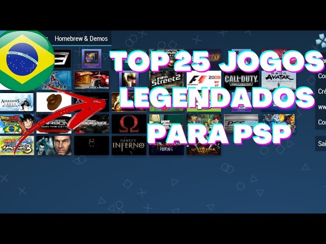 60 JOGOS PSP TRADUZIDOS PT BR 