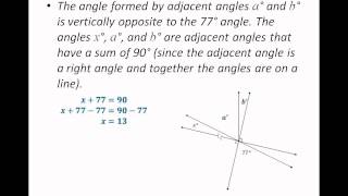 11 Angle Problems and Solving Equations Part 2