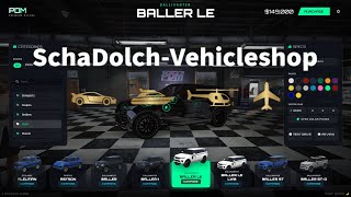 AKSY | SchaDolch Vehicle Shop | FiveM dealership (ESX, QB-Core, vRP, Standalone)