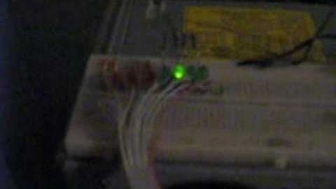 Making several LEDs blink using the LPT port