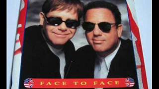 Video thumbnail of "Elton John and Billy Joel- Just the way your are - Face to Face .wmv"