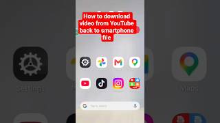 how to download video on YouTube back to smartphone file#youtubeuploader #sailob254