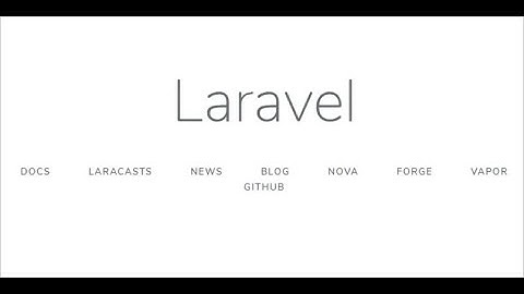 how to install laravel 6 in xampp