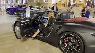 MOANCO TOP MODELS AND SUPERCARS ARRIVALS 🇲🇨👠#monaco #lifestyle 