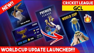 🔥 OMG!! GCL Cricket League World Cup Update Launched on Google play store । Brandnew Feachers।। IG screenshot 5