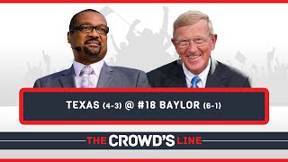 NCAAF   Texas @ #18 Baylor   Coach Holtz And Mark May   Football Breakdown