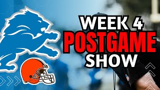 Detroit Lions Postgame Show Week 3: Cleveland Browns