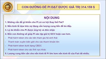 CON ĐƯỜNG ĐỂ PI ĐẠT ĐƯỢC GIÁ TRỊ 314.159 ĐÔ LA