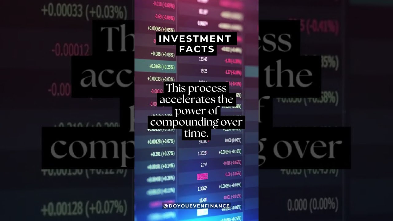 Dividend Reinvestment Plans DRIPs Explained #shorts #finance #investment
