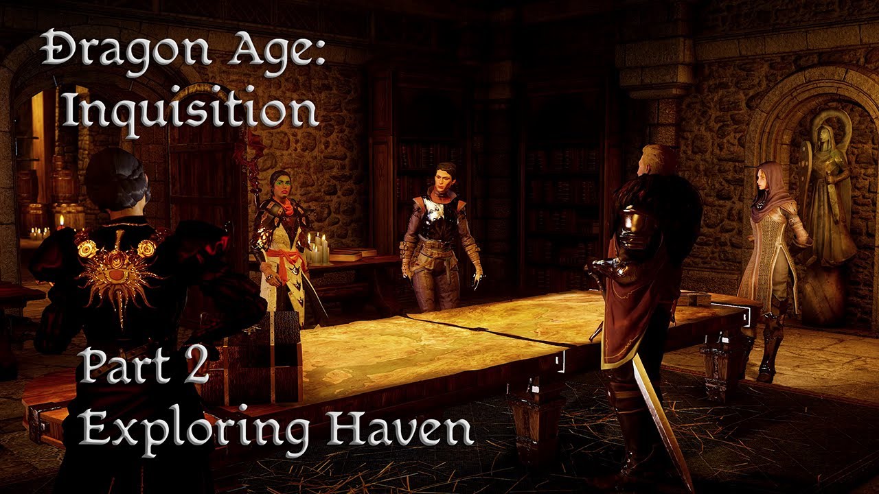 Let's Play Dragon Age Inquisition Part 2 - Exploring Haven