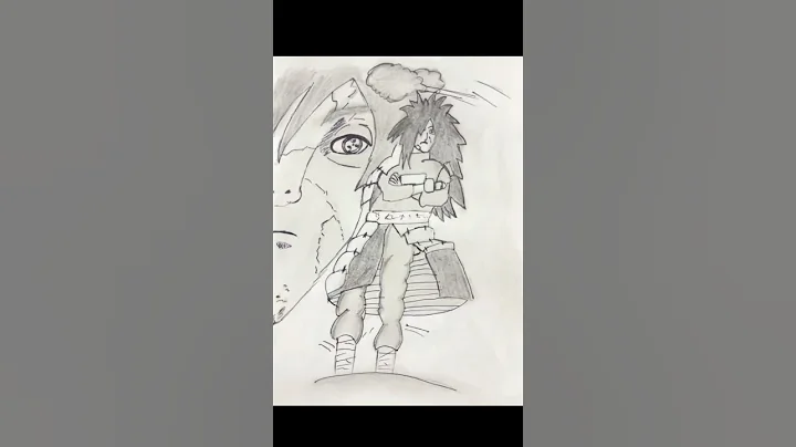 ✏️✨ Madara Uchiha Drawing #shorts #drawing