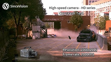 Car Crash Test Captured by SinceVision