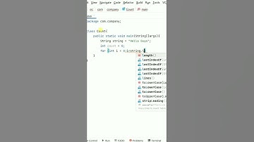 java program to count the total number of character in a string | java string program #java #coding
