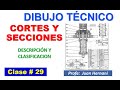 CORTES Y SECCIONES Dibujo Técnico mecánico-Audio