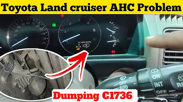 Toyota Land cruiser AHC problem || How Fix Automatic Height Control System