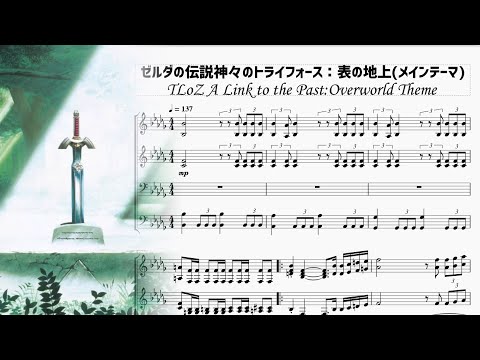 ゼルダの伝説神々のトライフォース 表の地上 メインテーマ Tloz A Link To The Past Overworld Theme Youtube