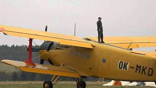 AN- 2 Beladung AFP Schellerhau Waldkalken 9.10.2013