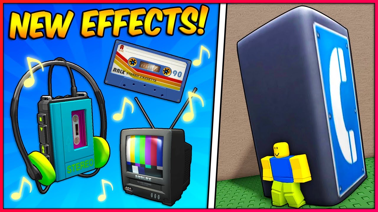 NEW ROBLOX ITEMS WITH SPECIAL EFFECTS!😍 