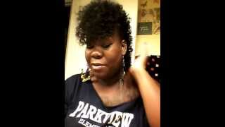 turn ur half wig into a mohawk must see!!!!!!