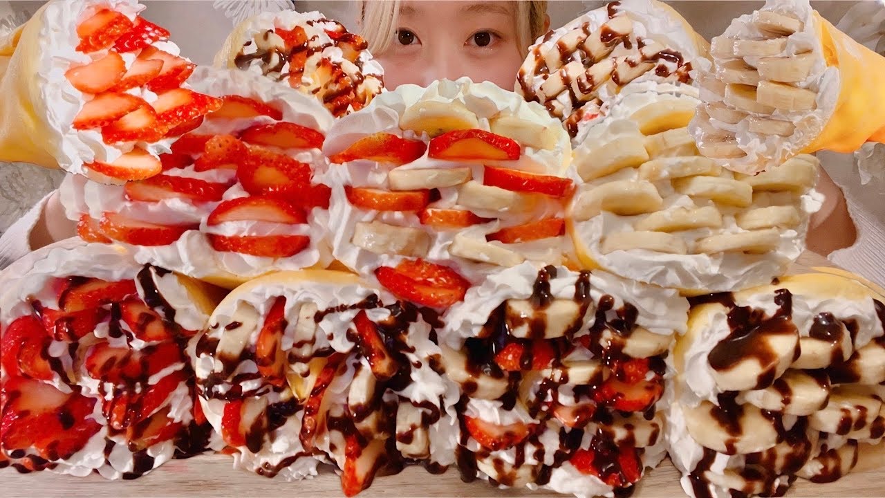 ASMR Домашние блины【русские субтитры】【Mukbang/ Eating Sounds】