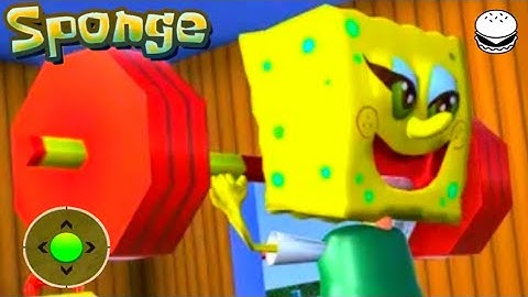 SCARY SPONGE Neighbor 3D - Secret Escape Games [Android - ios] Gameplay - Walkthrough